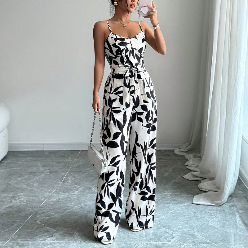 Off‑Shoulder Ruffle Jumpsuit