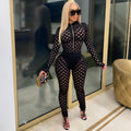Hollow Out Slim Fit Jumpsuit