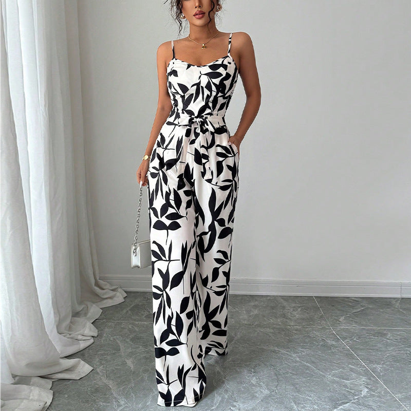 Off‑Shoulder Ruffle Jumpsuit