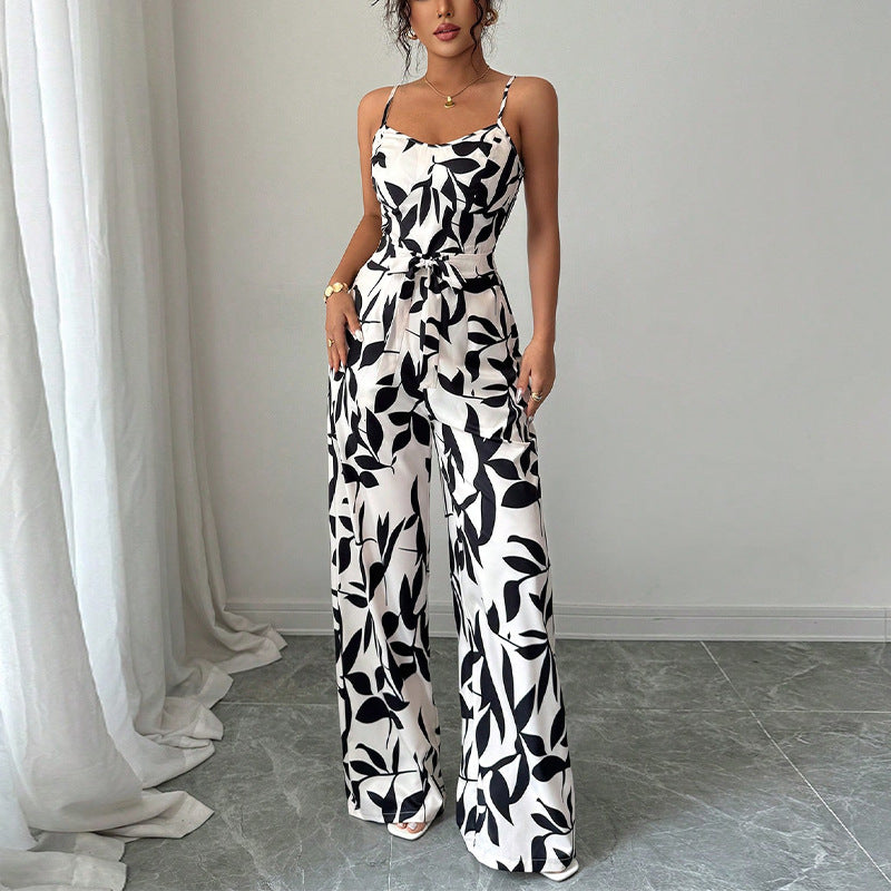 Off‑Shoulder Ruffle Jumpsuit