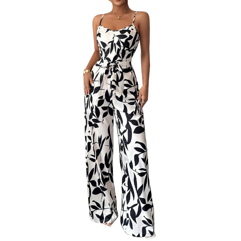 Off‑Shoulder Ruffle Jumpsuit