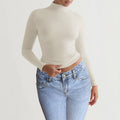 Slim Fit Long Sleeve Turtleneck